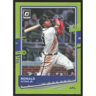 2020 Donruss Optic Lime Green #169 Ronald Acuna Jr.