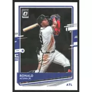 2020 Donruss Optic #169 Ronald Acuna Jr.