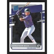 2020 Donruss Optic #77 Yonathan Daza Rated Rookie