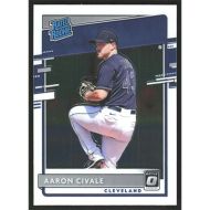 2020 Donruss Optic #88 Aaron Civale Rated Rookie