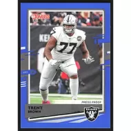 2020 Donruss Press Proofs Blue #202 Trent Brown