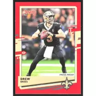 2020 Donruss Press Proofs Red #175 Drew Brees