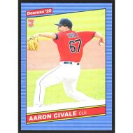 2020 Donruss #254 Aaron Civale Retro