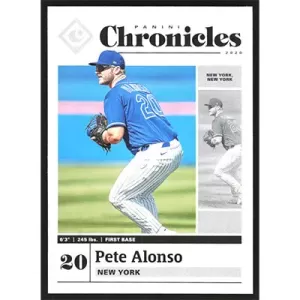 2020 Panini Chronicles #5 Pete Alonso