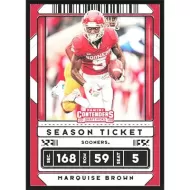 2020 Panini Contenders Draft Picks #66 Marquise Brown