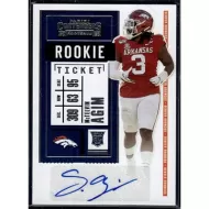 2020 Panini Contenders Rookie Ticket #248 McTelvin Agim Autographed