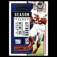 2020 Panini Contenders #35 Saquon Barkley