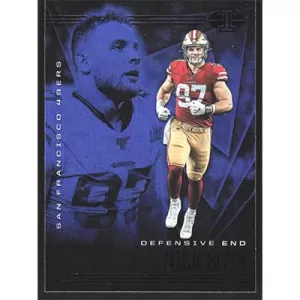 2020 Panini Illusions Sapphire #90 Nick Bosa