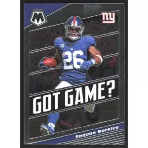 2020 Panini Mosaic Got Game? #GG9 Saquon Barkley