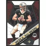 2020 Panini Mosaic Will to Win #WW15 Drew Brees