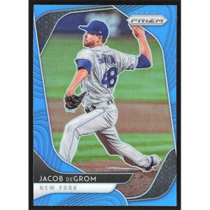 2020 Panini Prizm Carolina Blue #35 Jacob deGrom
