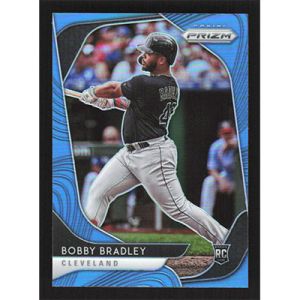 2020 Panini Prizm Carolina Blue #39 Bobby Bradley