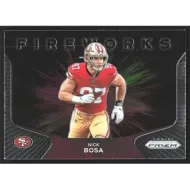 2020 Panini Prizm Fireworks #21 Nick Bosa