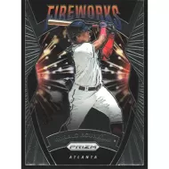 2020 Panini Prizm Fireworks #F-7 Ronald Acuna Jr.