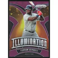 2020 Panini Prizm Illumination Purple #I-6 Yordan Alvarez