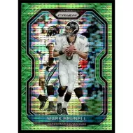 2020 Panini Prizm Neon Green Pulsar #100 Mark Brunell