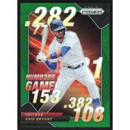 2020 Panini Prizm Numbers Game Green #NG-2 Kris Bryant