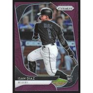 2020 Panini Prizm Purple #25 Isan Diaz