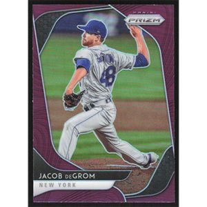 2020 Panini Prizm Purple #35 Jacob deGrom