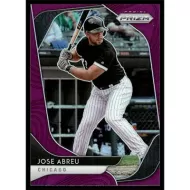 2020 Panini Prizm Purple #61 Jose Abreu