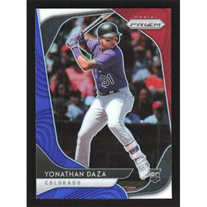 2020 Panini Prizm Red White and Blue #13 Yonathan Daza