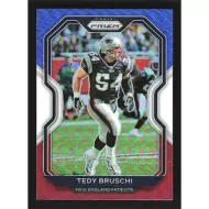 2020 Panini Prizm Red White and Blue #26 Tedy Bruschi