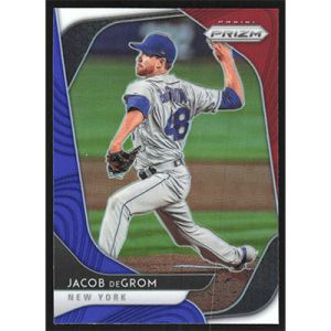 2020 Panini Prizm Red White and Blue #35 Jacob deGrom
