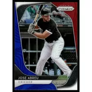 2020 Panini Prizm Red White and Blue #61 Jose Abreu