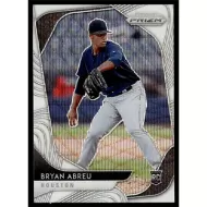 2020 Panini Prizm White Wave #89 Bryan Abreu