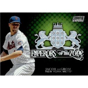 2020 Stadium Club Chrome Emperors of the Zone #EOZ-13 Jacob deGrom