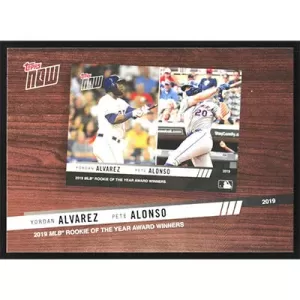 2020 Topps Best of Now #BTN-6 Y. Alvarez/P. Alonso