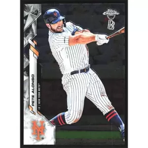 2020 Topps Chrome Ben Baller #80 Pete Alonso