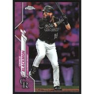 2020 Topps Chrome Pink Refractors #73 Charlie Blackmon