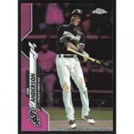 2020 Topps Chrome Pink Refractors #90 Tim Anderson