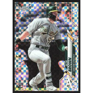 2020 Topps Chrome X-Fractors #23 Seth Brown