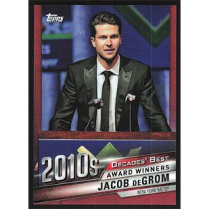 2020 Topps Decades' Best Chrome Red #DBC-95 Jacob deGrom