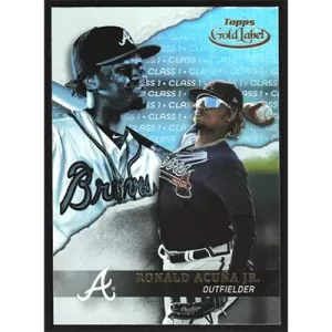 2020 Topps Gold Label Class 1 #8 Ronald Acuna Jr.