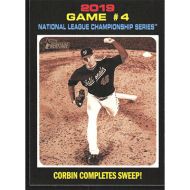 2020 Topps Heritage #205 Patrick Corbin Postseason Highlights