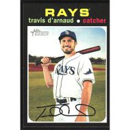 2020 Topps Heritage #207 Travis d'Arnaud