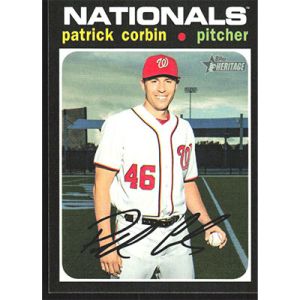 2020 Topps Heritage #230 Patrick Corbin