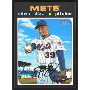 2020 Topps Heritage #323 Edwin Diaz