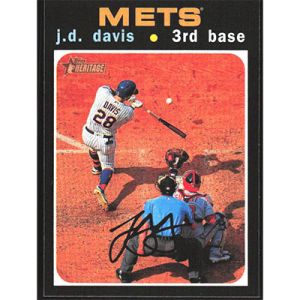 2020 Topps Heritage #445 J.D. Davis SP