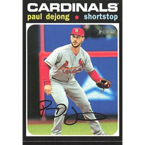 2020 Topps Heritage #476 Paul DeJong SP