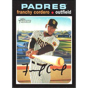 2020 Topps Heritage #584 Franchy Cordero
