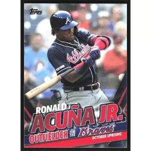 2020 Topps Update Ronald Acuna Jr. Highlights #TRA-20