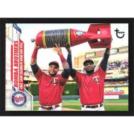 2020 Topps Vintage Stock #412 N. Cruz/M. Sano Bomba Brothers Checklist