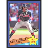 2020 Topps '85 All-Stars Blue #85AS-39 Ronald Acuna Jr.