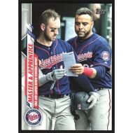 2020 Topps #18 N. Cruz/M. Garver Master & Apprentice Checklist