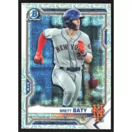 2021 Bowman Chrome Mega Box Prospects Refractors #BCP-237 Brett Baty