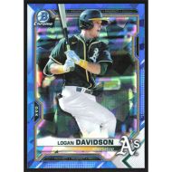 2021 Bowman Chrome Sapphire Prospects #BCP-115 Logan Davidson